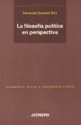 Portada de La filosofía política en perspectiva