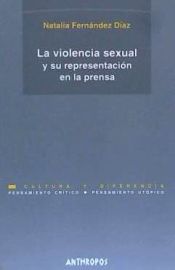 Portada de La violencia sexual y su representación en la prensa