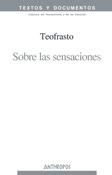 Portada de Sobre las sensaciones (2ª ed. correg.)