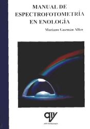 Portada de Manual de espectrofotometría para enología