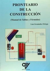 Portada de Prontuario de la construcción (manual de tablas y fórmulas)