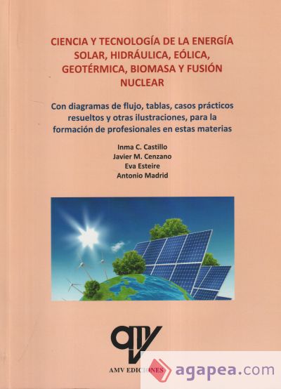 Ciencia y tecnología de la energía solar, hidráulica, eólica, geotérmica, biomasa y fusión nuclear