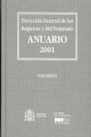 Anuario de la Dirección General de los Registros y del Notariado 2001