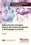 Aplicación de conceptos básicos de la teoría de género y del lenguaje no sexista