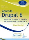 Aprende Drupal 6. Nivel inicial