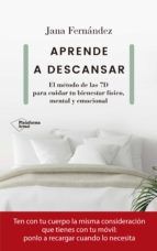 Portada de Aprende a descansar (Ebook)