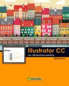Portada de Aprender Illustrator CC con 100 ejercicios prácticos (Ebook)