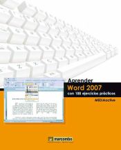 Portada de Aprender Word 2007 con 100 ejercicios prácticos (Ebook)