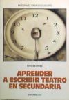 Aprender a escribir teatro en secundaria