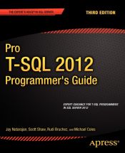 Portada de Pro T-SQL 2012 Programmer's Guide