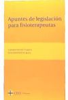 Apuntes de legislación para fisioterapeutas