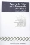 Apunts de física per a Fonaments de física 2. Segona edició