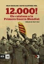 Portada de 12.000! Els catalans a la Primera Guerra Mundial (Ebook)