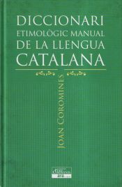 Portada de Diccionari Etimològic Manual de la Llengua Catalana