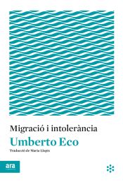 Portada de Migració i intolerància