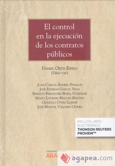 Control en la ejecución de los contratos públicos