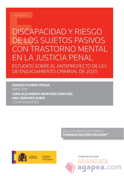 Discapacidad y riesgo de los sujetos pasivos con trastorno mental en la justicia penal