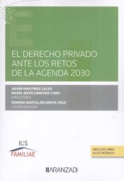 Portada de Le derecho privado ante los retos de la agenda 2030