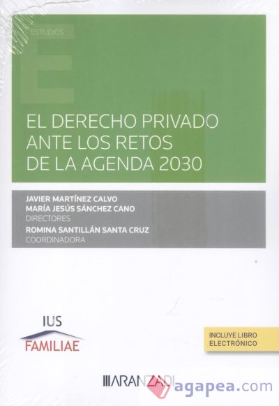 Le derecho privado ante los retos de la agenda 2030
