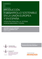 Portada de Producción y desarrollo sostenible en la Unión Europea y en España