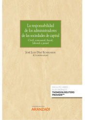 Portada de Responsabilidad de los administradores de las sociedades de capital