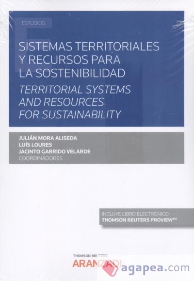 Sistemas territoriales y recursos para la sostenibilidad