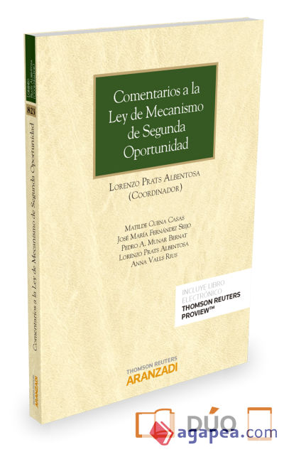 COMENTARIOS A LA LEY DE MECANISMO DE SEGUNDA OPORTUNIDAD