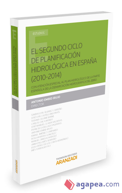 El segundo ciclo de planificación hidrológica en España (2010-2014)