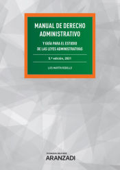 Portada de Manual de Derecho Administrativo