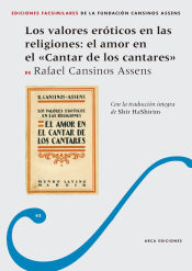 Portada de Los valores eróticos en las religiones: El amor en el Cantar de los cantares