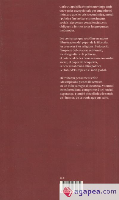 Entendre el m&oacute;n: amb onze pensadors contemporanis