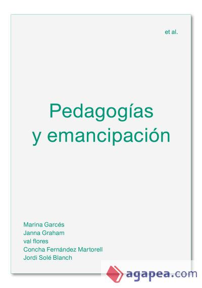 Pedagogías y emancipación