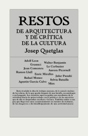 Portada de Restos de arquitectura y de crítica de la cultura