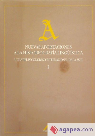 Actas del IV congreso internacional de la SEHL (La Laguna) (2 vols.)