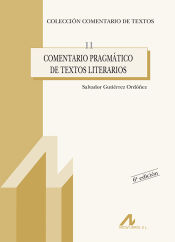 Portada de Comentario pragmático de textos literarios