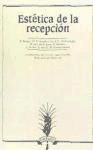 Portada de Estética de la recepción