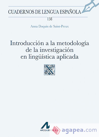 Introducción a la metodología de la investigación en lingüística aplicada