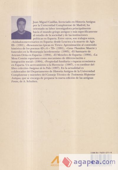 La antigua Esparta La antigua Esparta