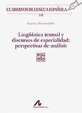 Portada de Lingüística textual y discursos de especialidad: perspectivas de análisis