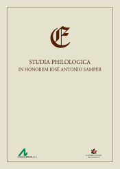 Portada de Studia philologica in honorem José Antonio Samper