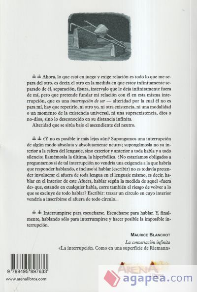 La conversaci&oacute;n infinita