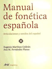 Portada de Manual de fonética española