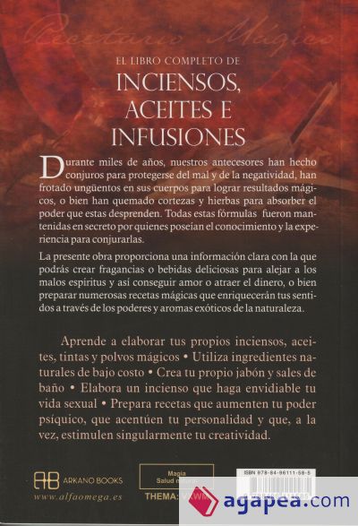 LIBRO COMPLETO DE INCIENSOS, ACEITES E INFUSIONES, EL