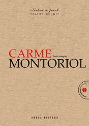 Portada de Carme Montoriol. Teatre reunit