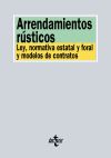 Arrendamientos rústicos