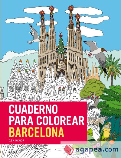 Cuaderno para colorear Barcelona