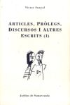 Articles, pròlegs, discursos i altres escrits