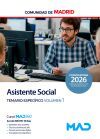 Asistente Social. Temario Espec&iacute;fico volumen 1. Comunidad Aut&oacute;noma de Madrid