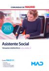 Asistente Social. Temario Específico volumen 2. Comunidad Autónoma de Madrid