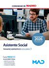 Asistente Social. Temario Espec&iacute;fico volumen 3. Comunidad Aut&oacute;noma de Madrid